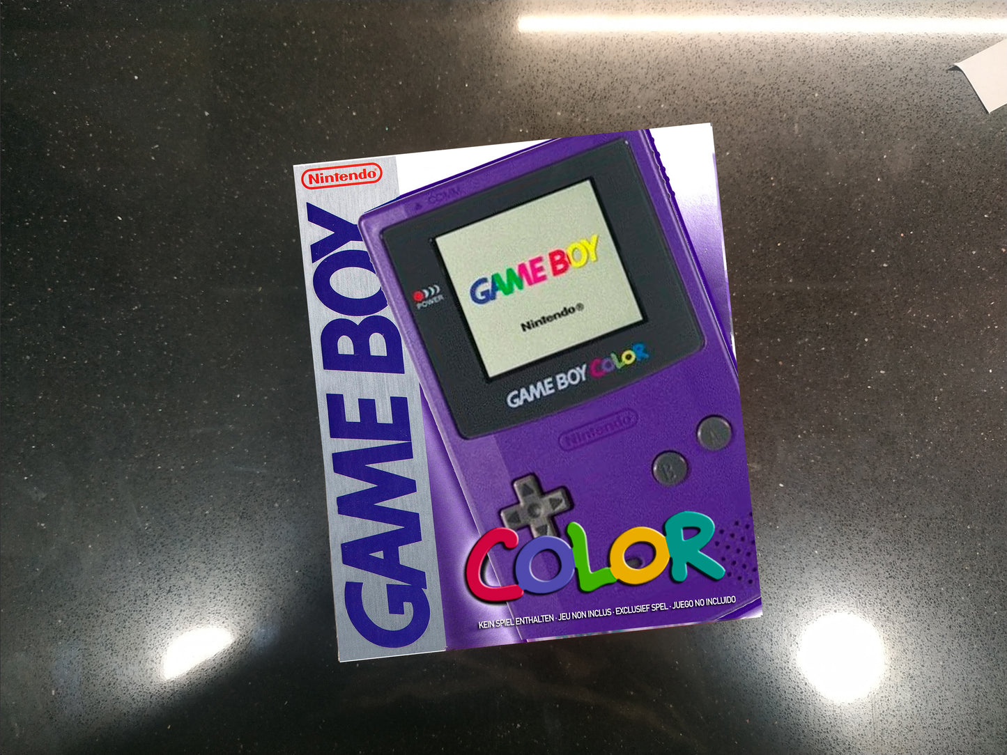 Caja Game Boy Color Morada Mate