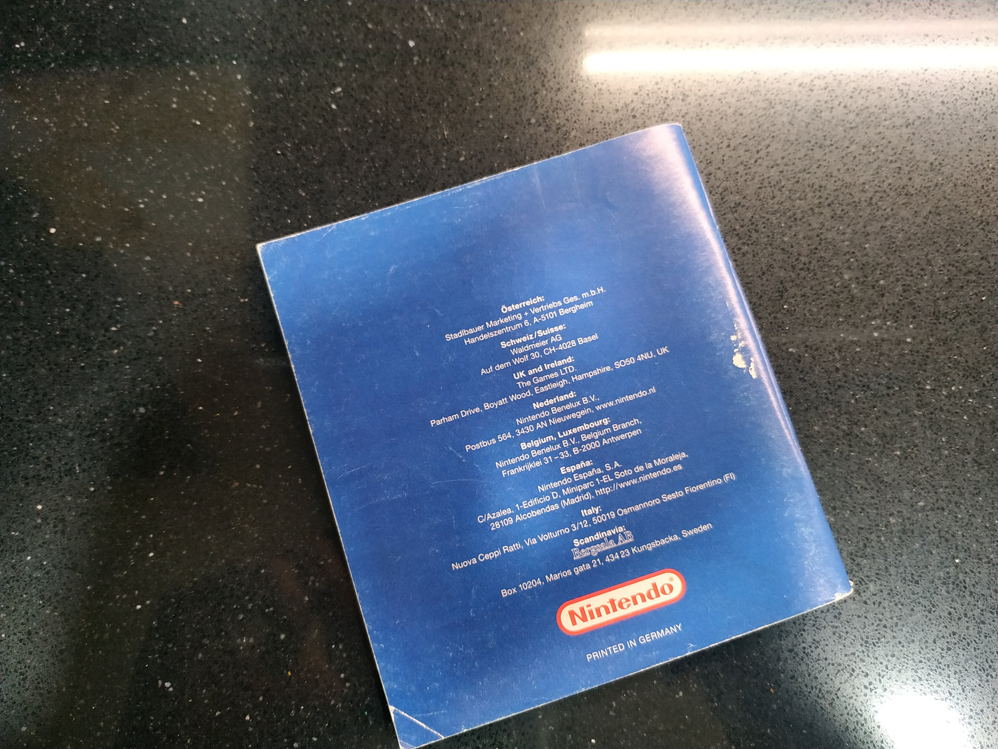 Manual de reemplazo Pokémon Trading Card