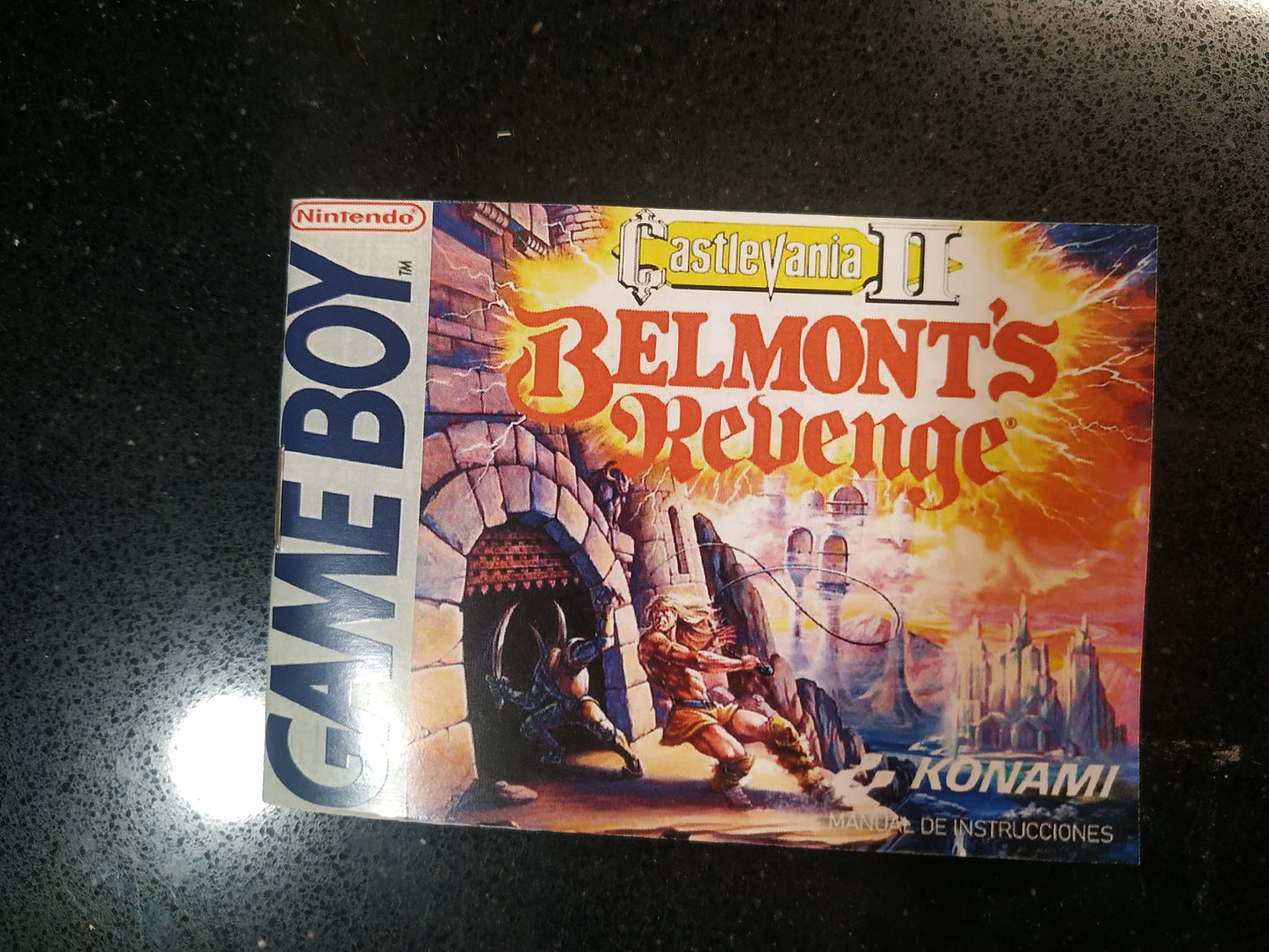 Caja de reemplazo Castlevania II Belmont´s Revenge
