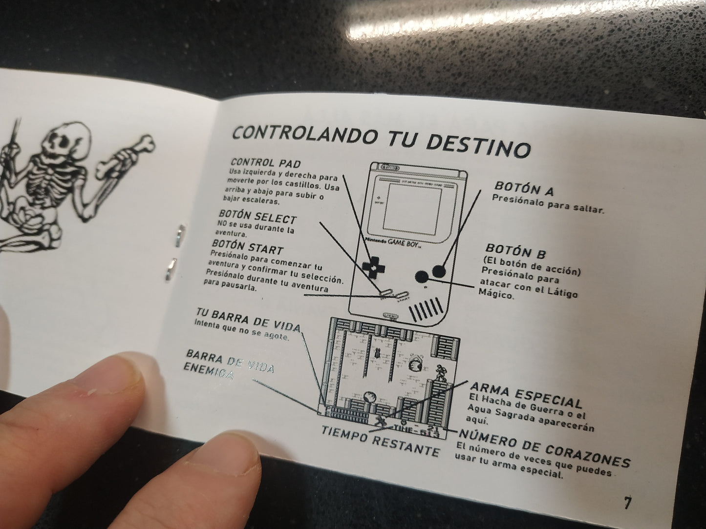 Caja de reemplazo Castlevania II Belmont´s Revenge