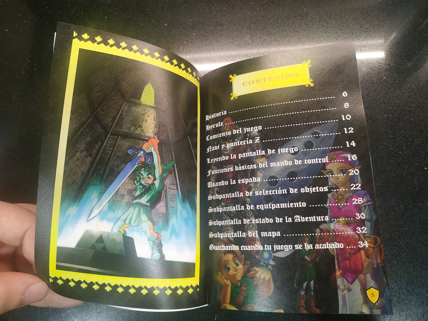 Manual de reemplazo Zelda - Ocarina of Time