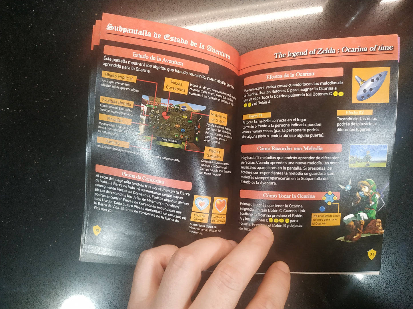 Manual de reemplazo Zelda - Ocarina of Time