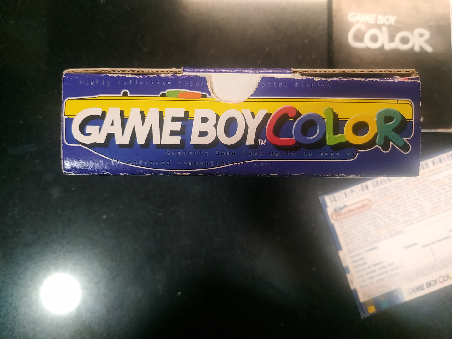 Caja Game Boy Color Edición Pikachu