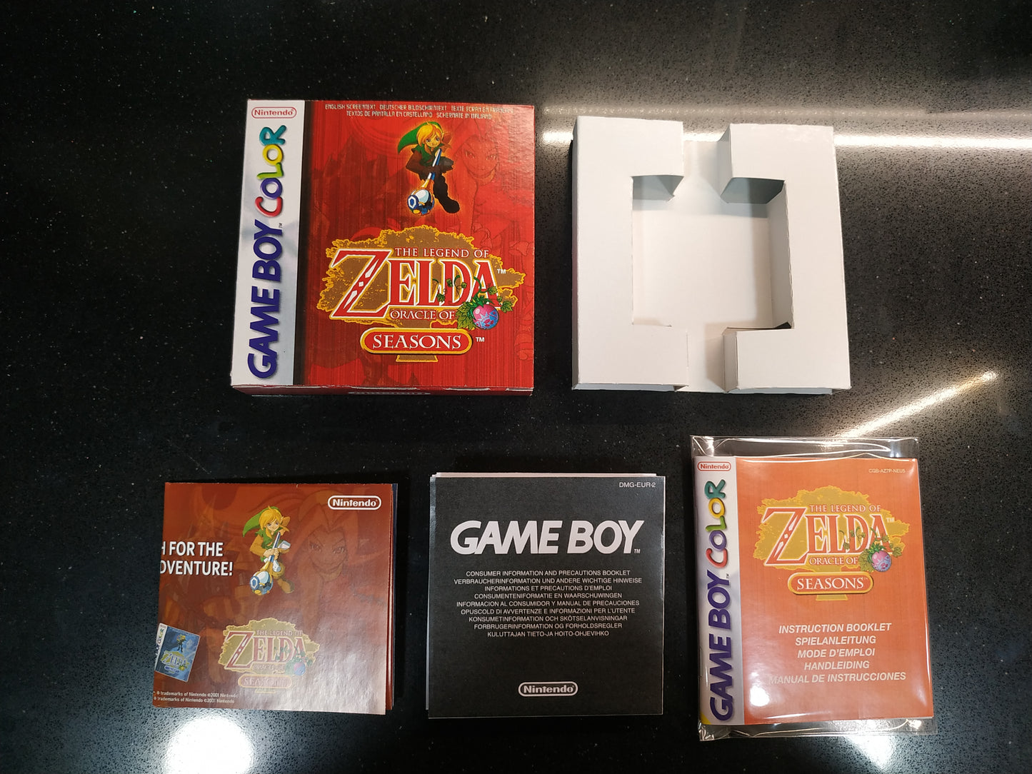 Caja de reemplazo Zelda Oracle of Seasons