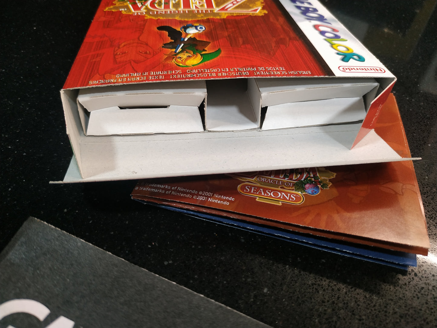 Caja de reemplazo Zelda Oracle of Seasons