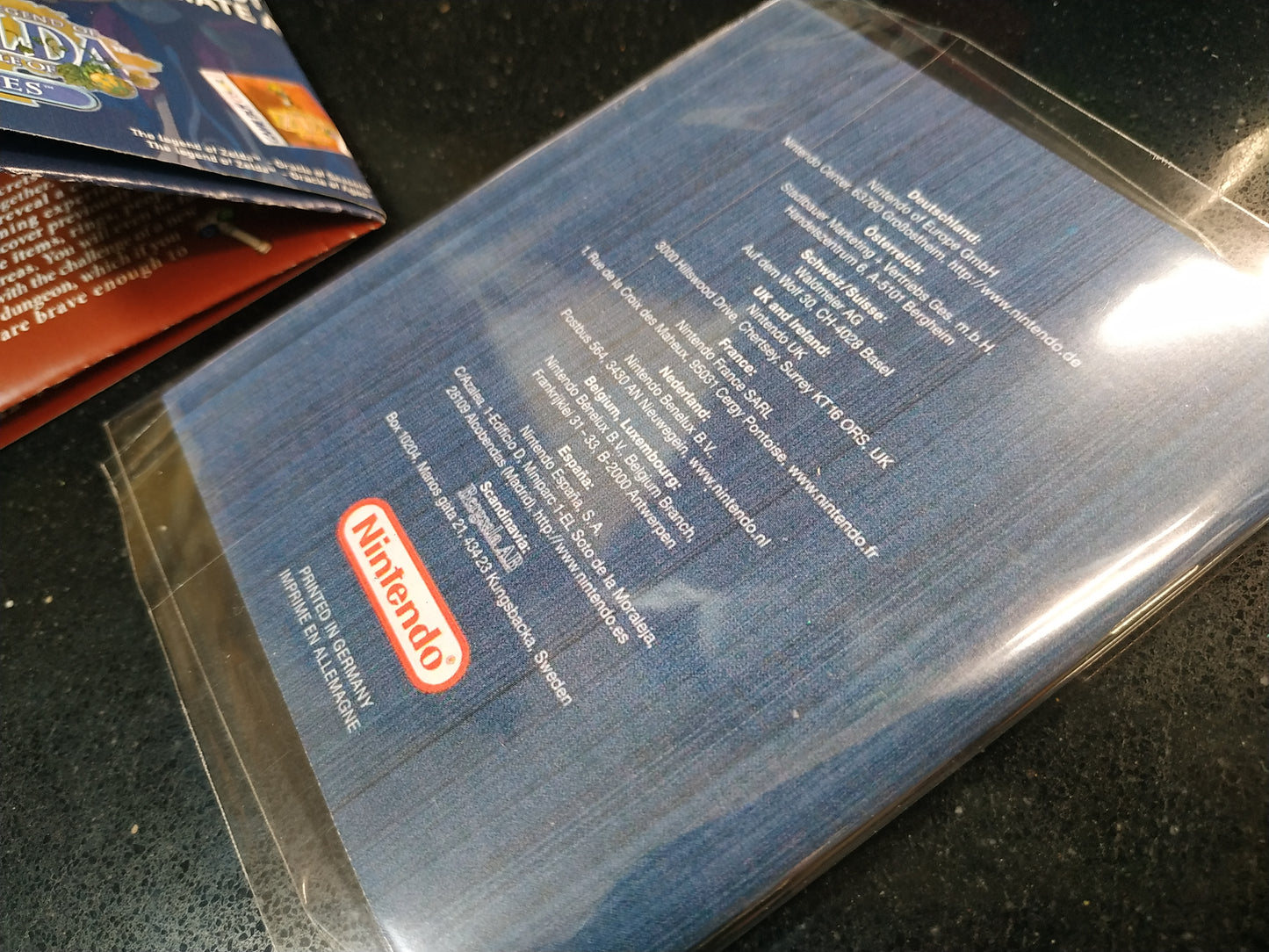 Manual de reemplazo Zelda - Oracle of Ages