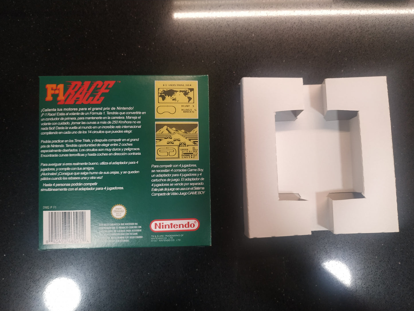 Caja de reemplazo F1-Race