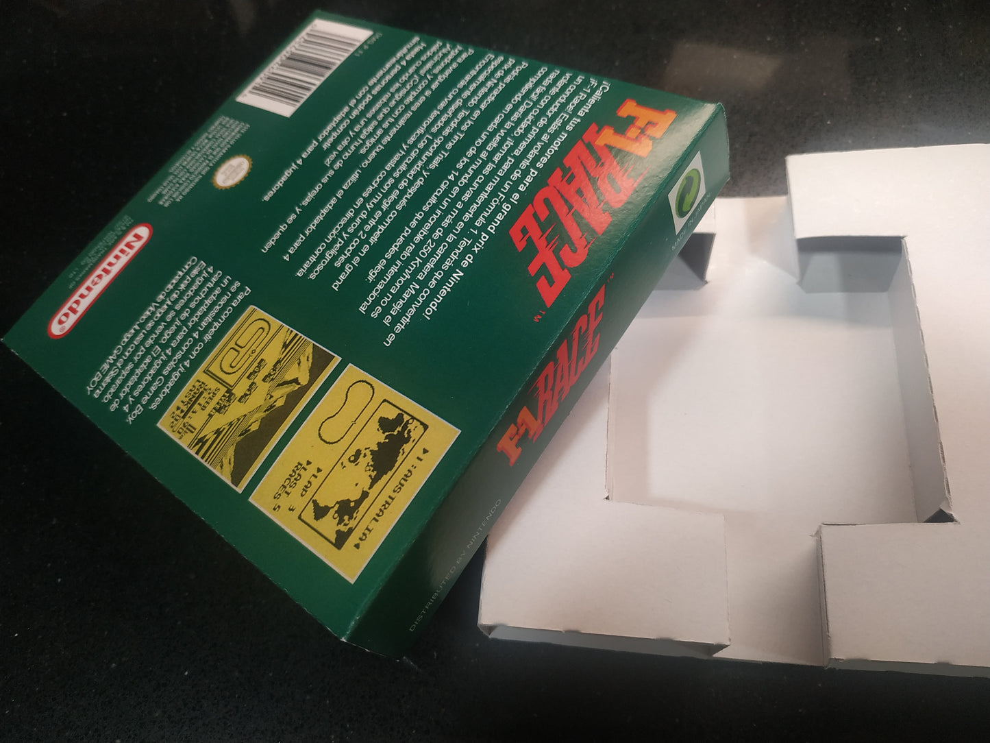 Caja de reemplazo F1-Race