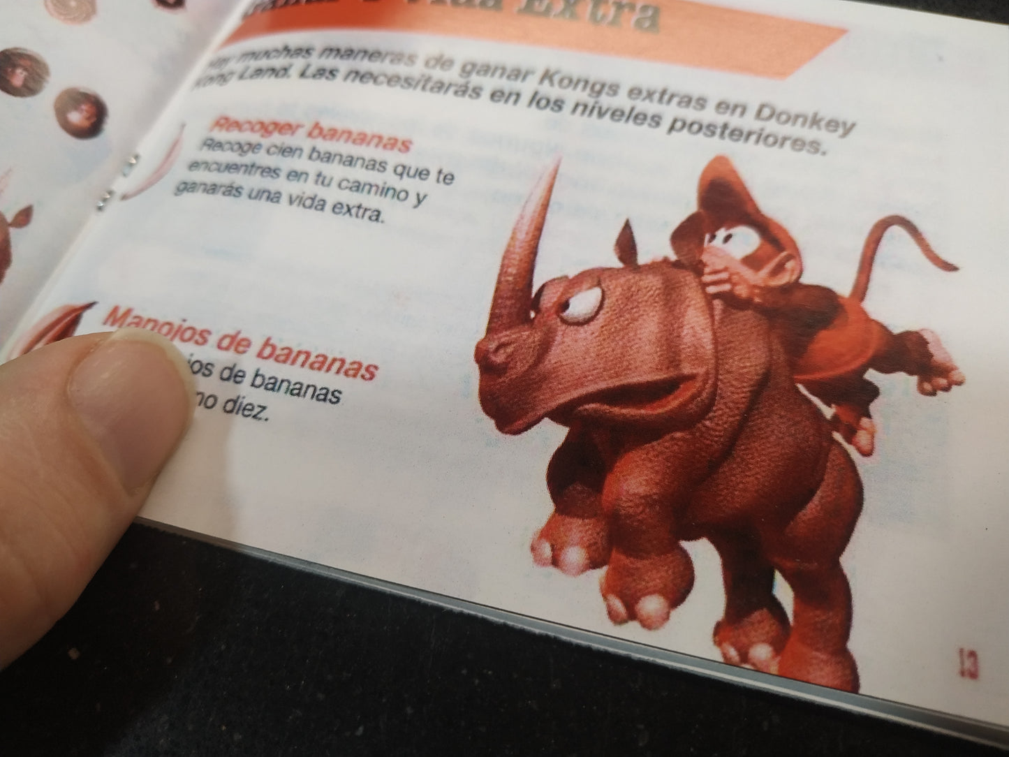 Manual de reemplazo Donkey Kong Land