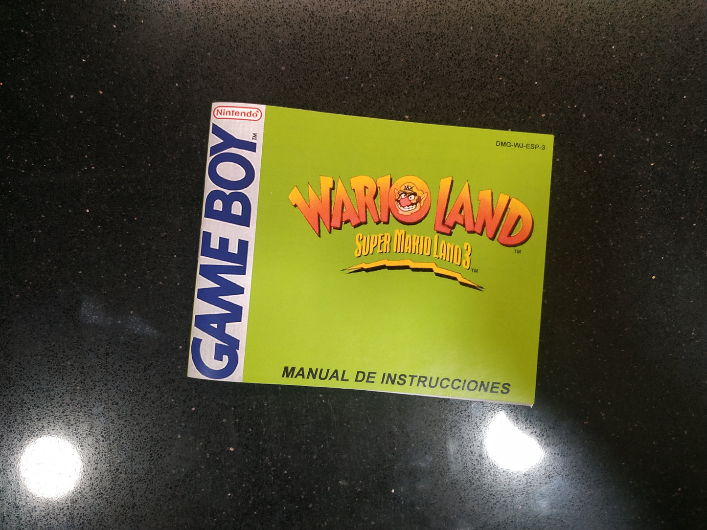 Manual de reemplazo Warioland - Super Mario Land 3