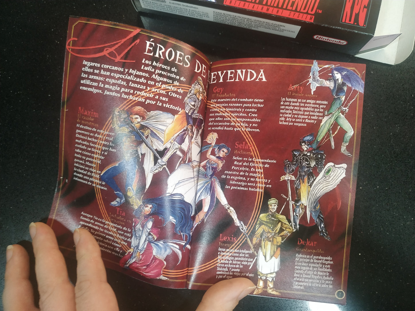 Manual de reemplazo Lufia