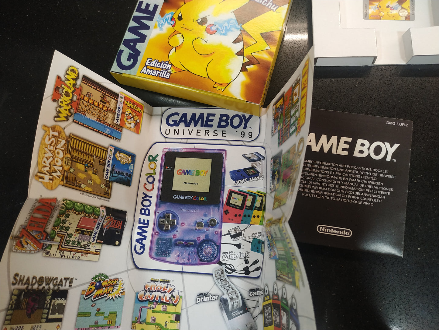 Caja de reemplazo Pokémon Amarillo