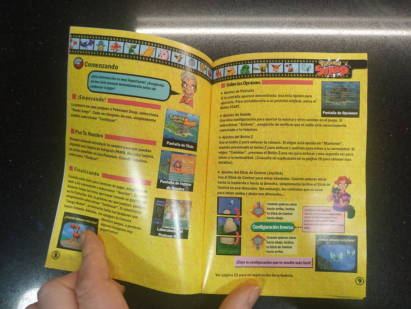 Caja de reemplazo Pokémon Snap