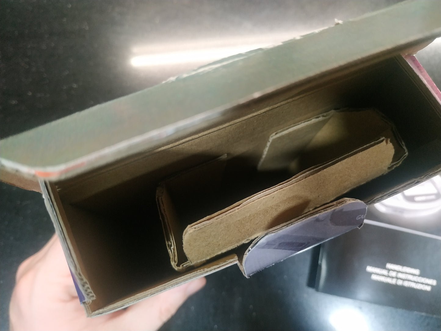 Caja consola GBA Morada Mate