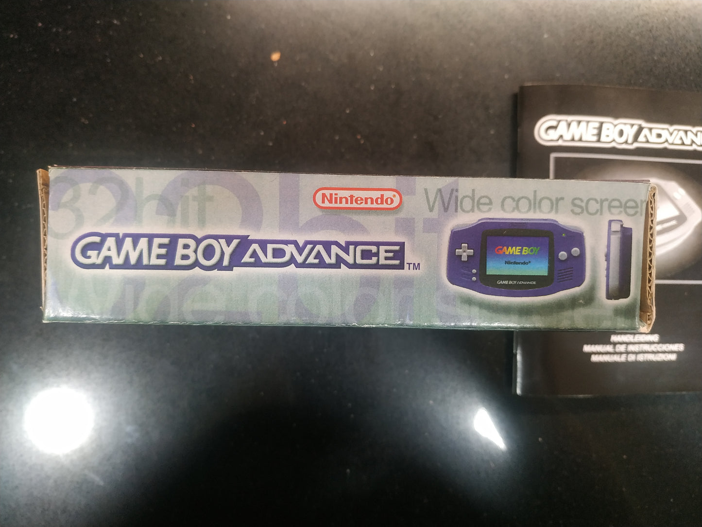 Caja consola GBA Morada Mate
