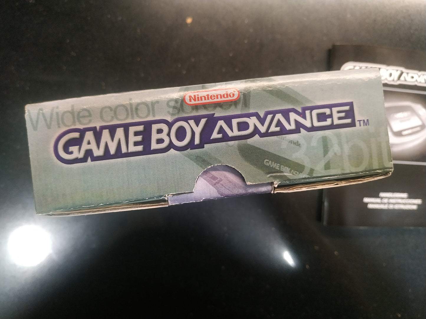 Caja consola GBA Morada Mate