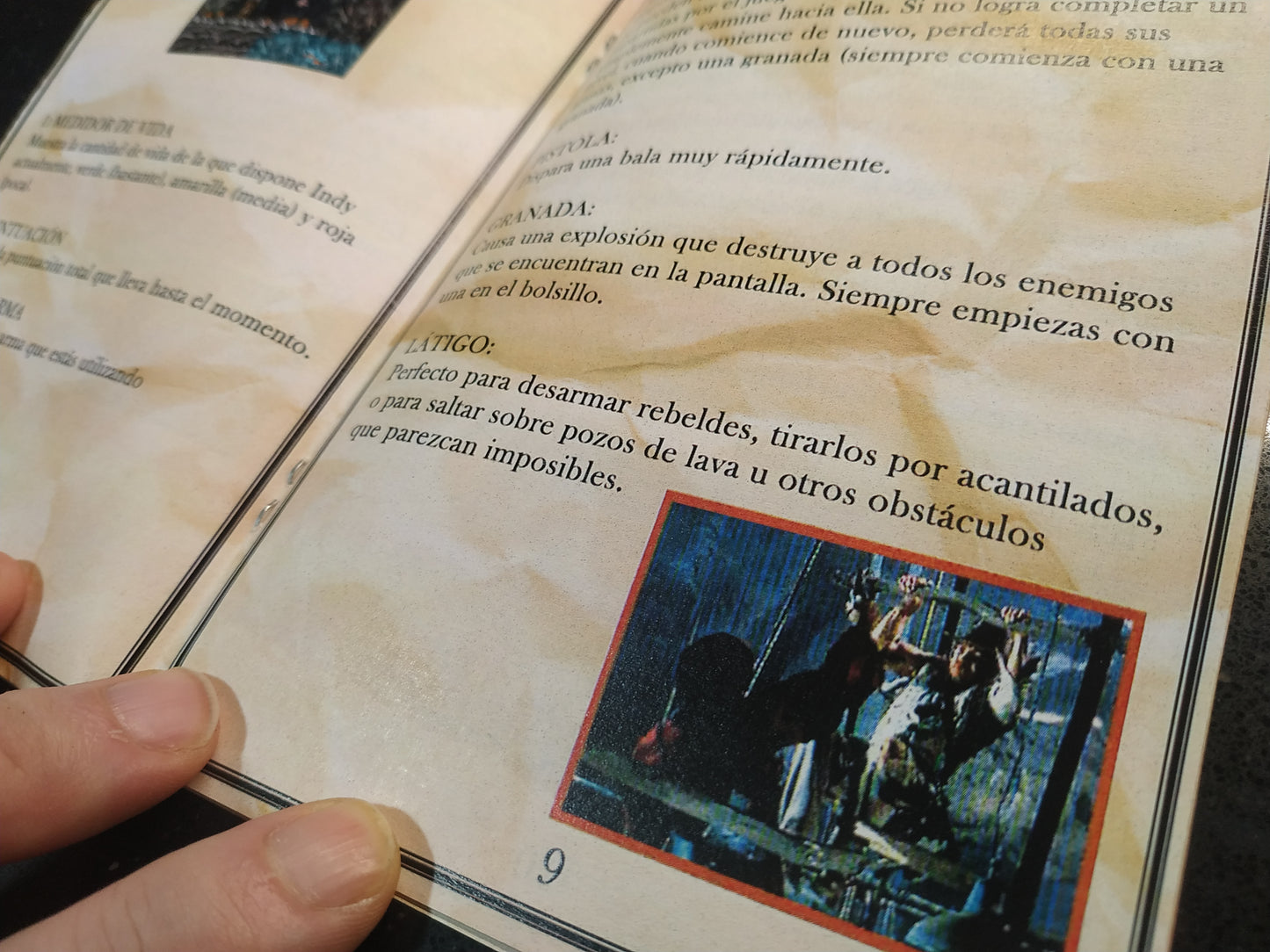 Manual de reemplazo Indiana Jones Greatest´s Adventures