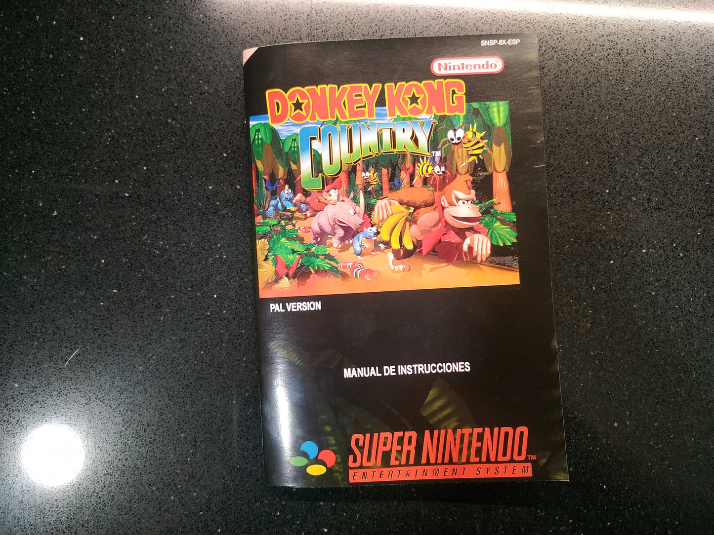 Manual de reemplazo Donkey Kong Country