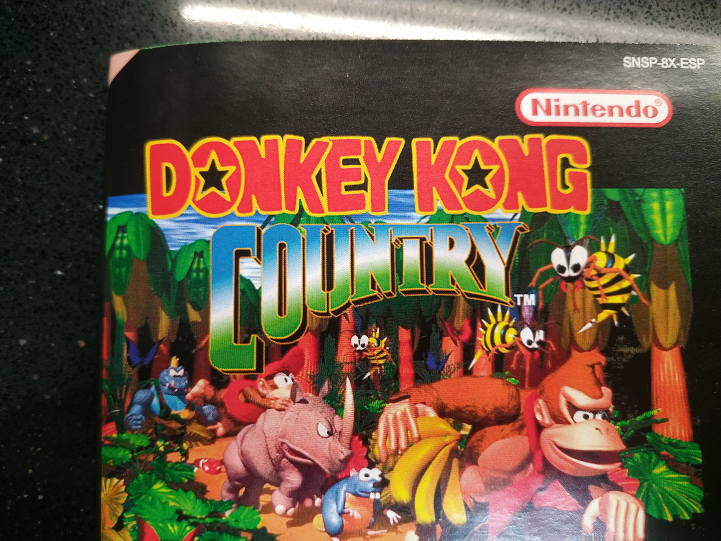 Manual de reemplazo Donkey Kong Country