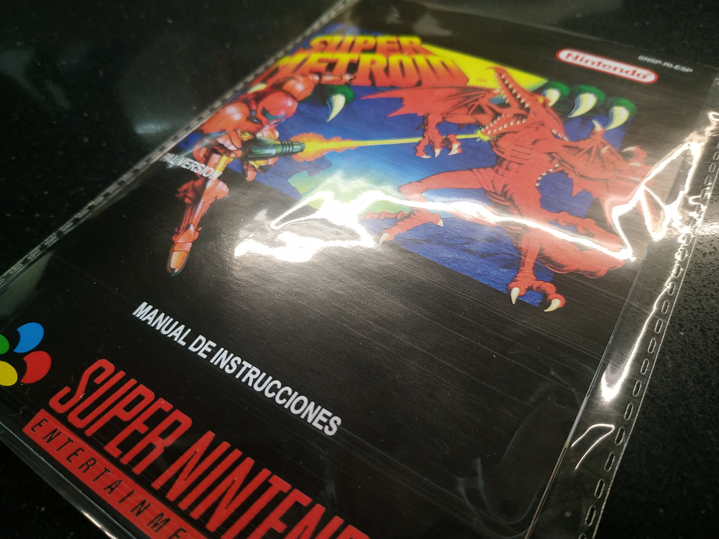 Manual de reemplazo Super Metroid