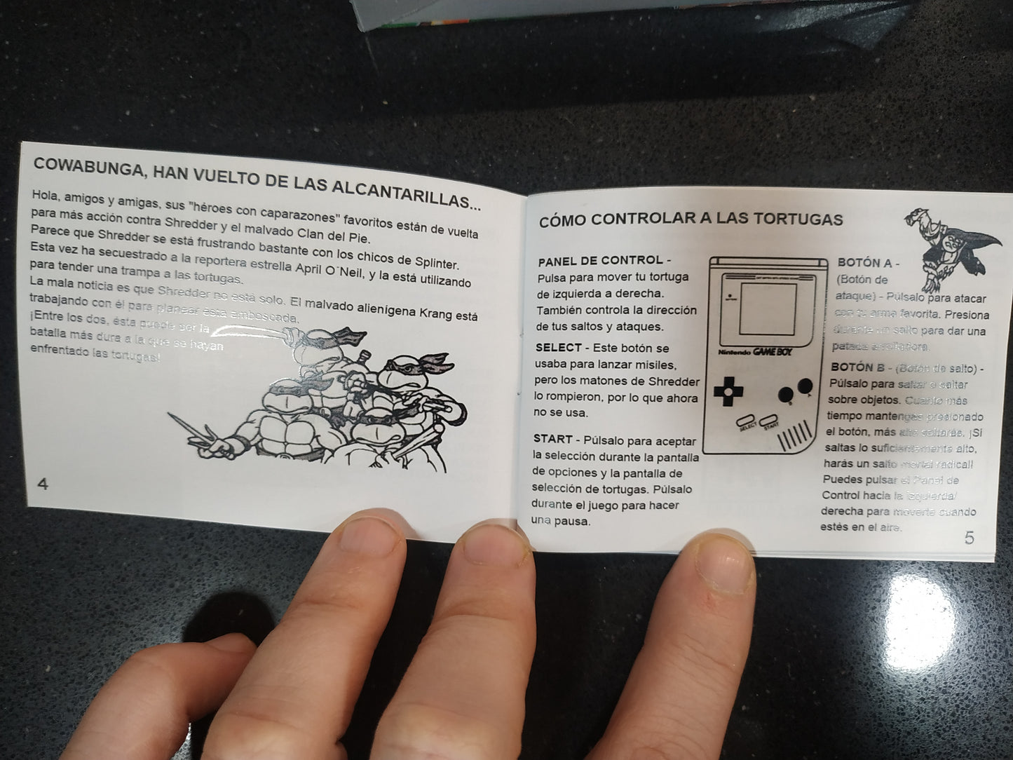 Caja de reemplazo Turtles 2 - Back from the sewers