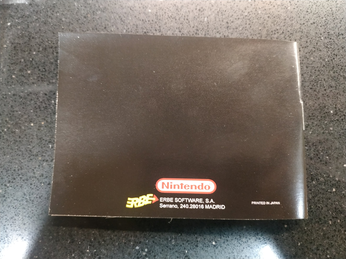 Manual de reemplazo Super Mario Land