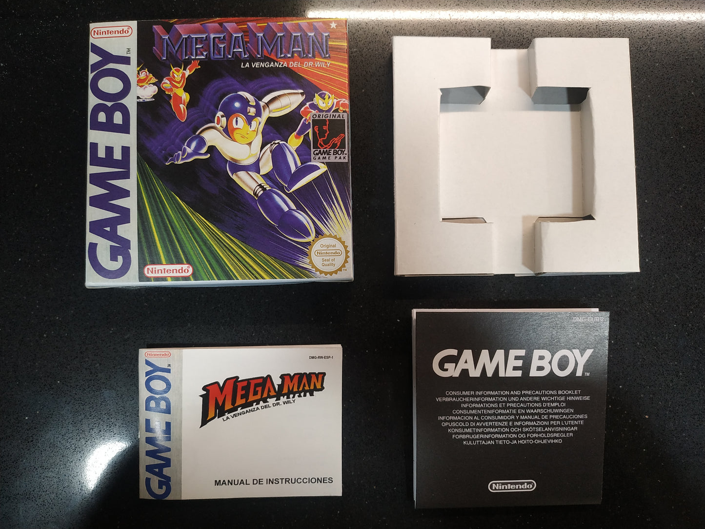 Caja de reemplazo Mega Man - La venganza del Dr. Wily