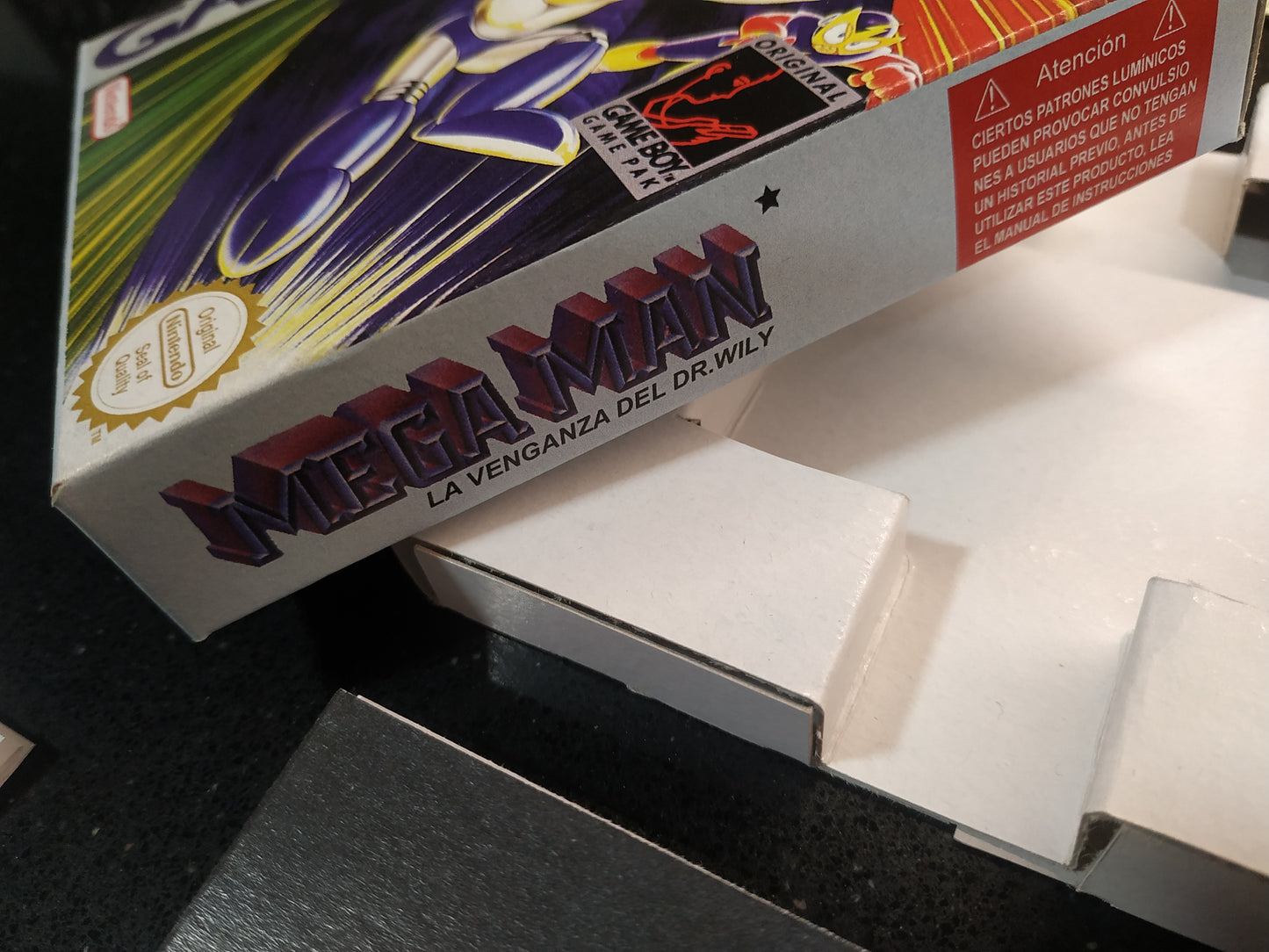 Caja de reemplazo Mega Man - La venganza del Dr. Wily