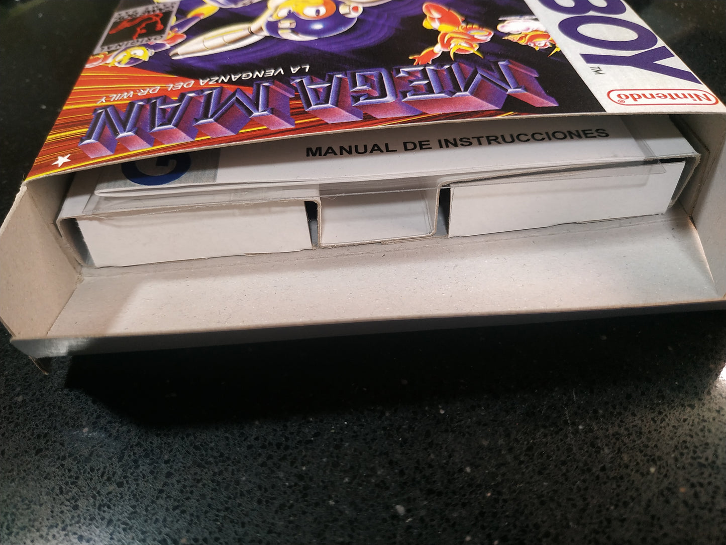 Caja de reemplazo Mega Man - La venganza del Dr. Wily