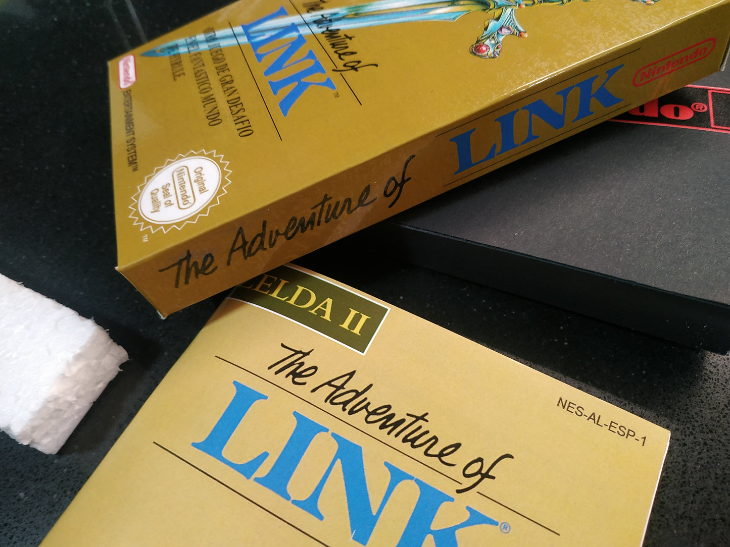 Manual de reemplazo The Legend of Zelda II