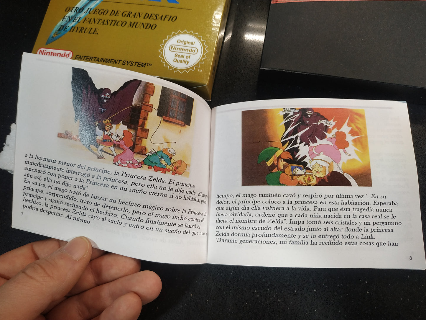 Manual de reemplazo The Legend of Zelda II