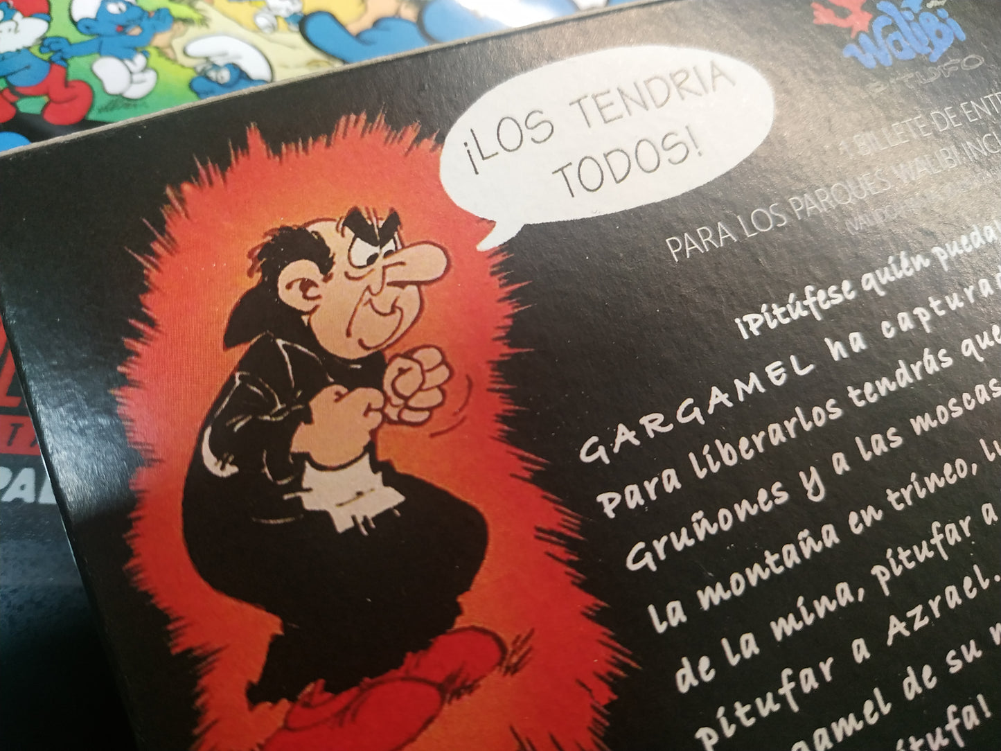 Manual de reemplazo Los Pitufos