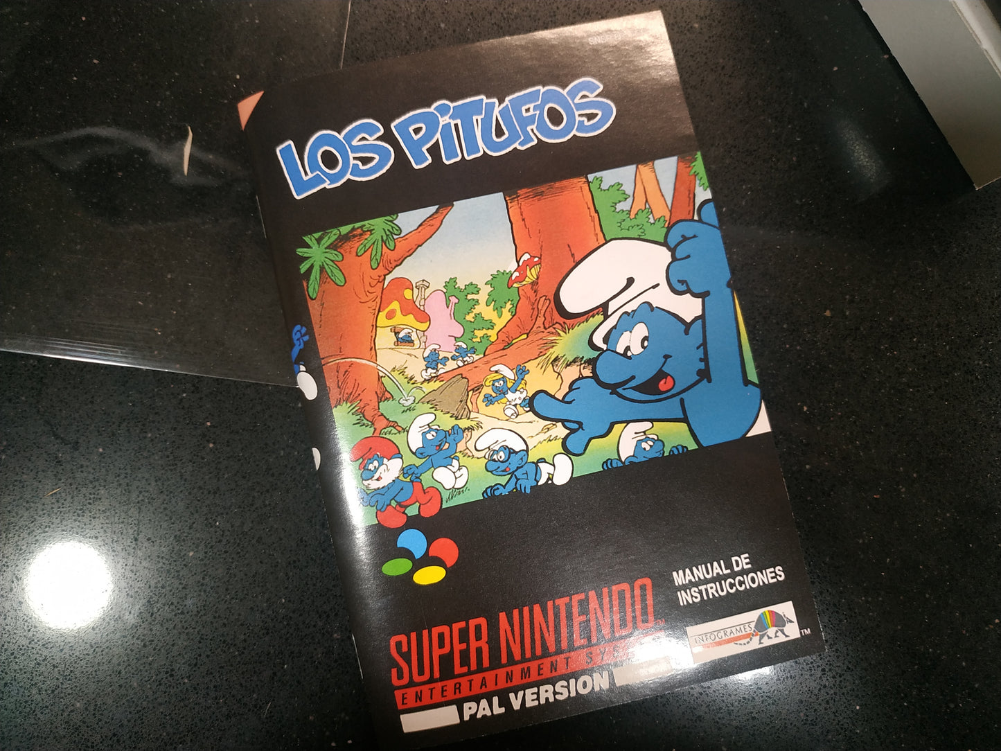 Manual de reemplazo Los Pitufos