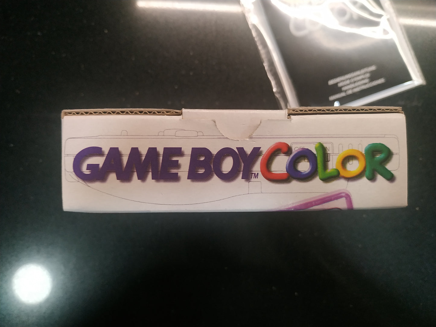 Caja Game Boy Color Morada Mate