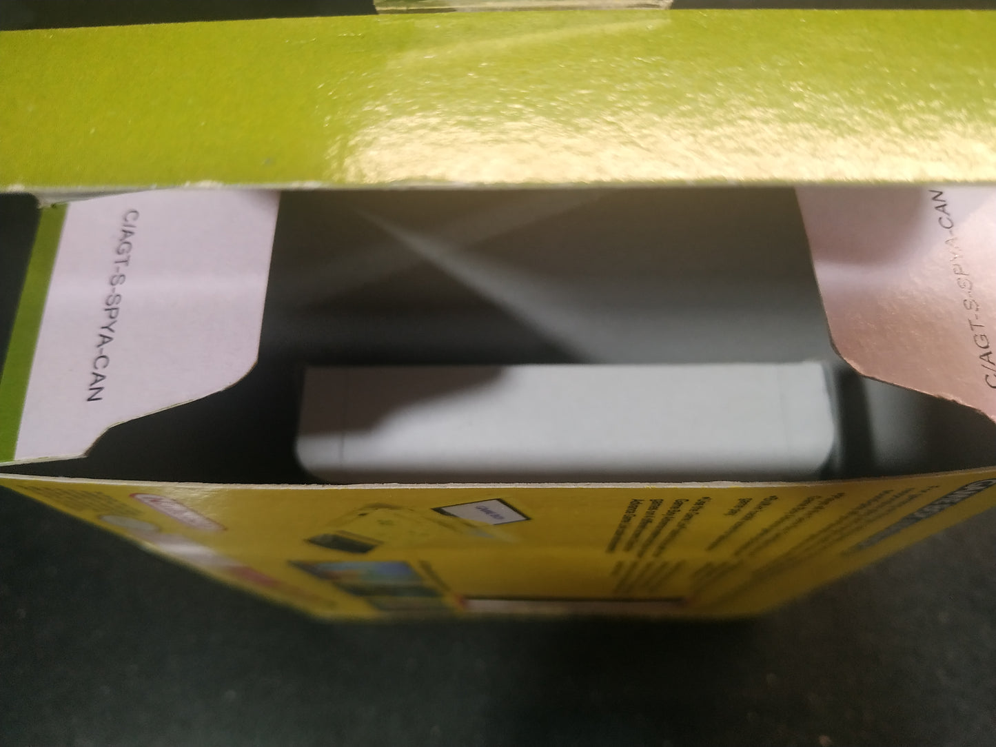 Caja Edición Especial Bob Esponja GBA SP