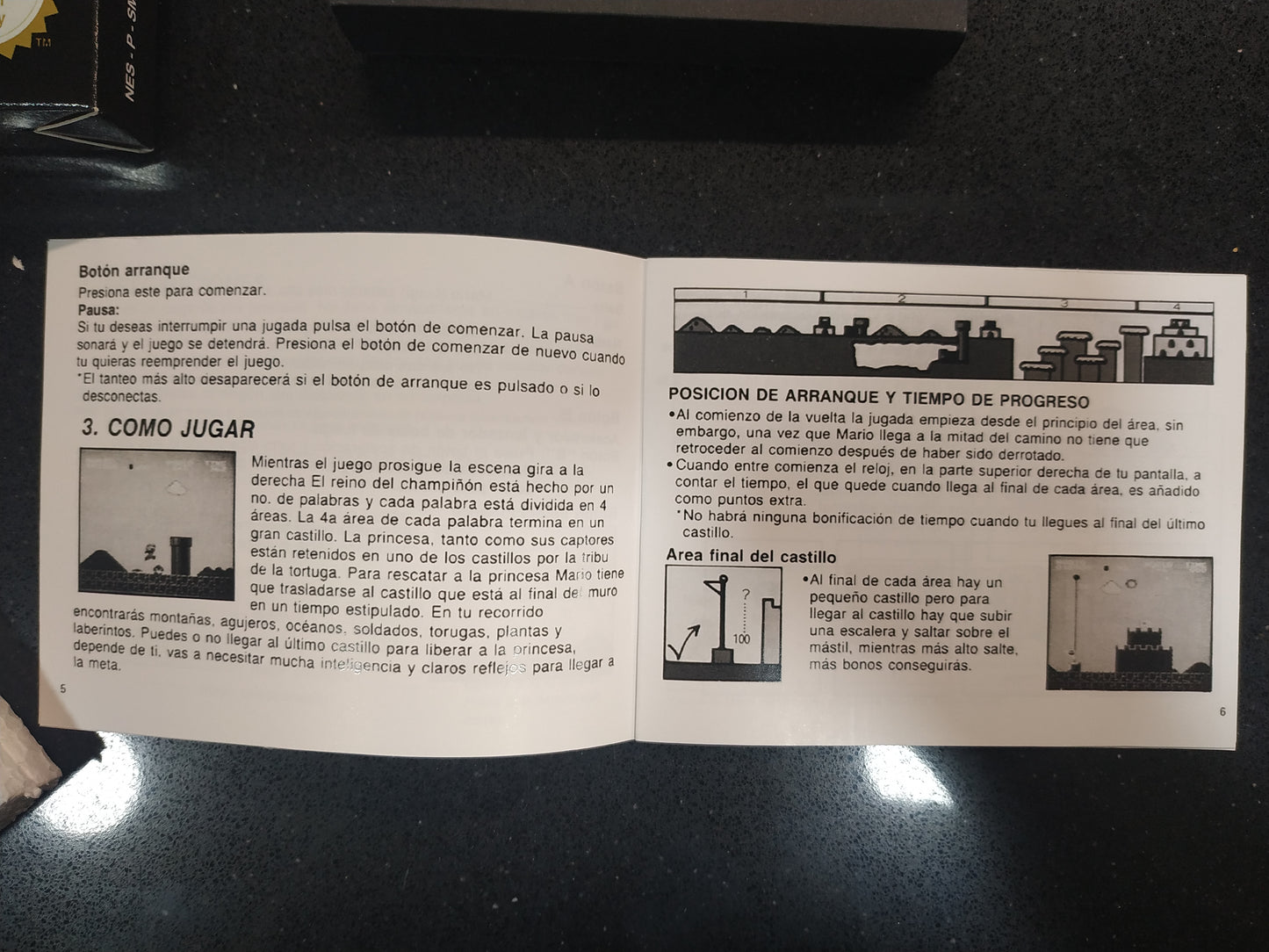 Manual de reemplazo Super Mario Bros