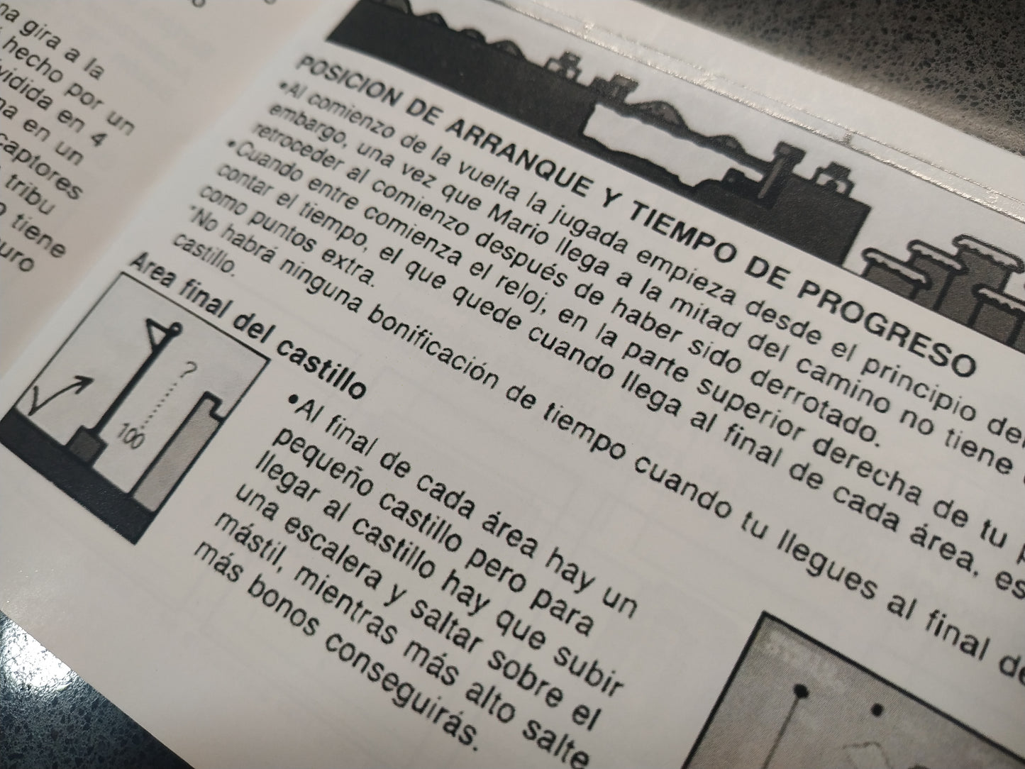 Manual de reemplazo Super Mario Bros