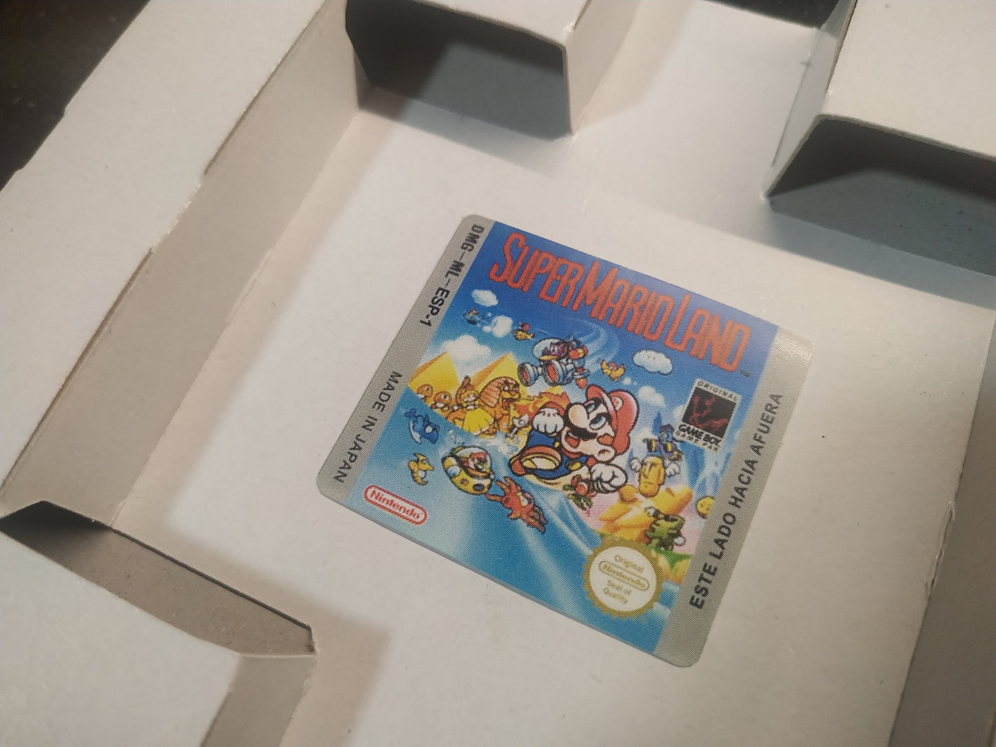Caja de reemplazo Super Mario Land