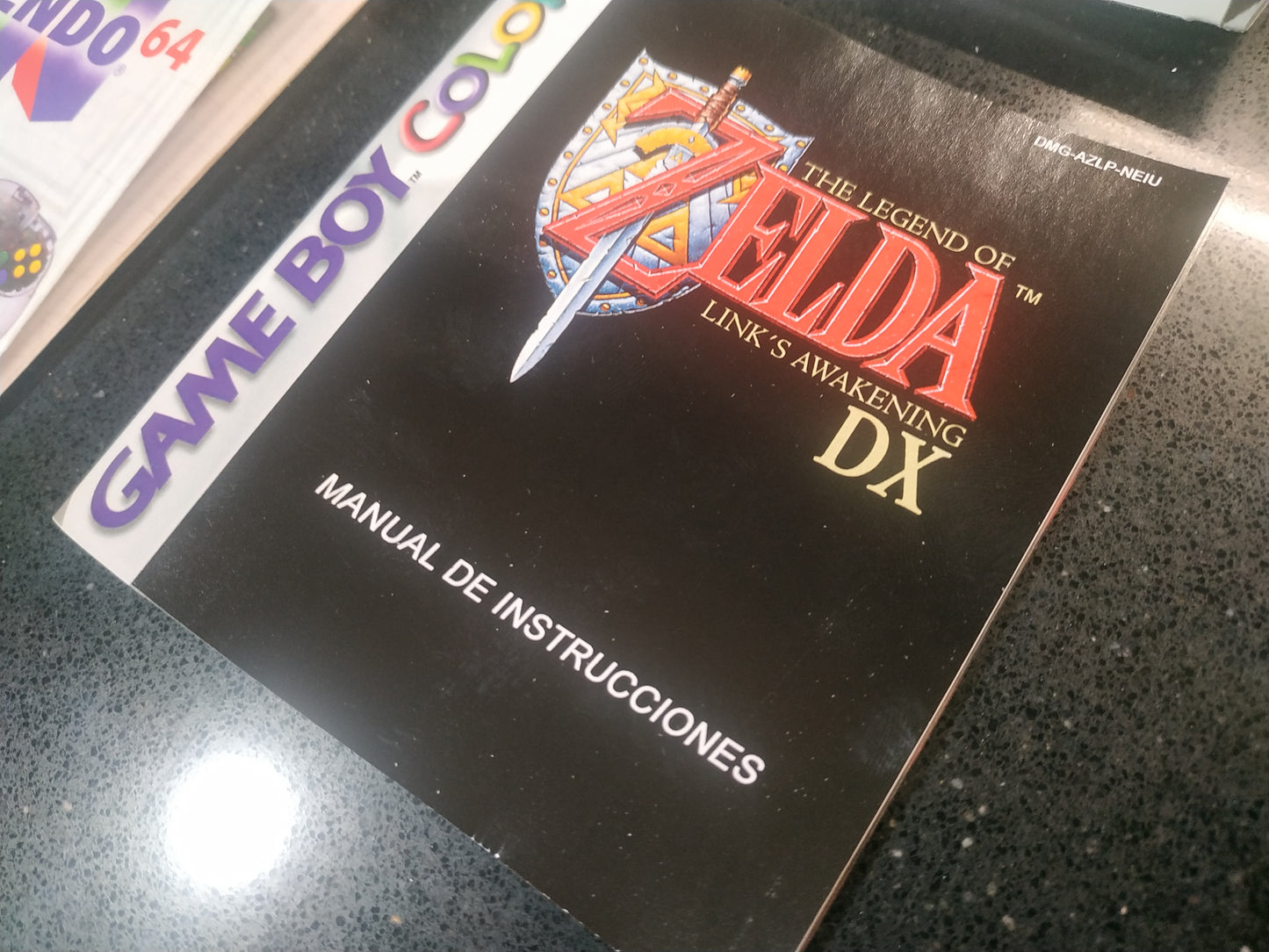 Manual de reemplazo Zelda - Link´s Awakening DX