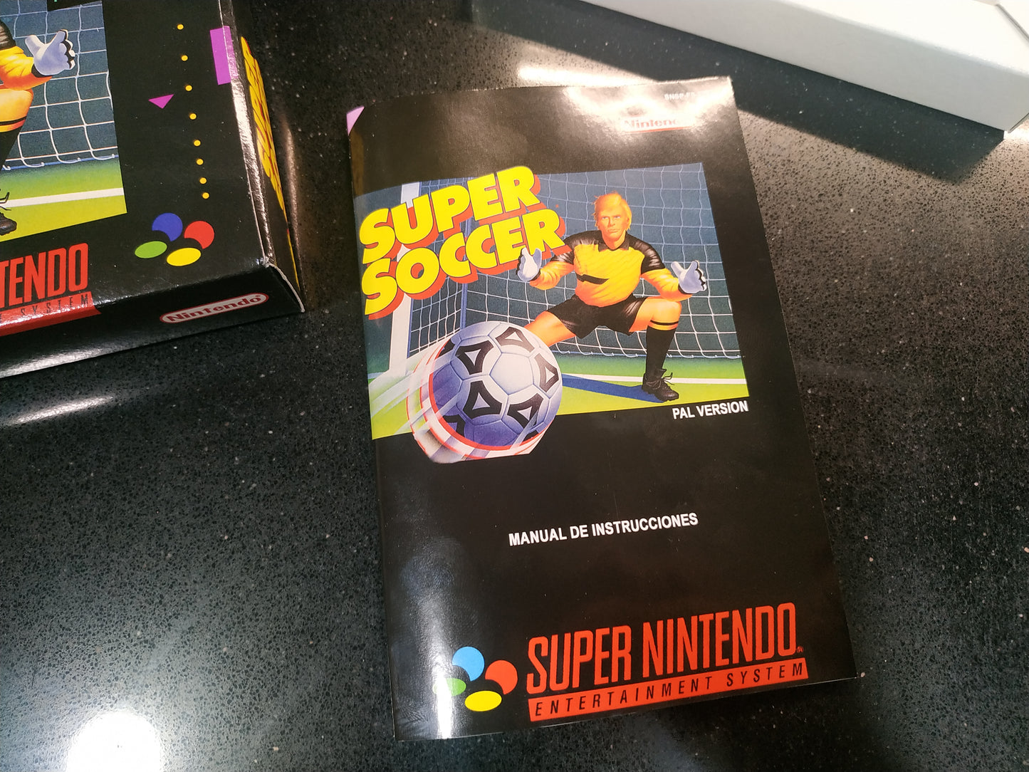 Manual de reemplazo Super Soccer