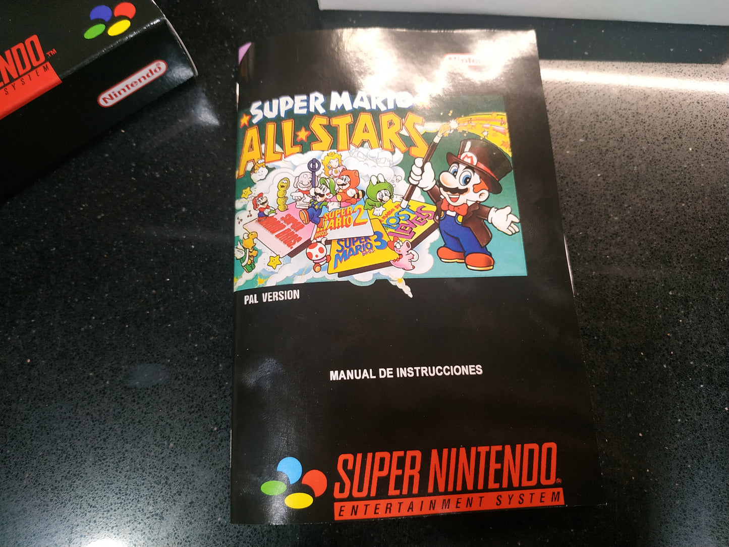 Caja de reemplazo Super Mario All Stars