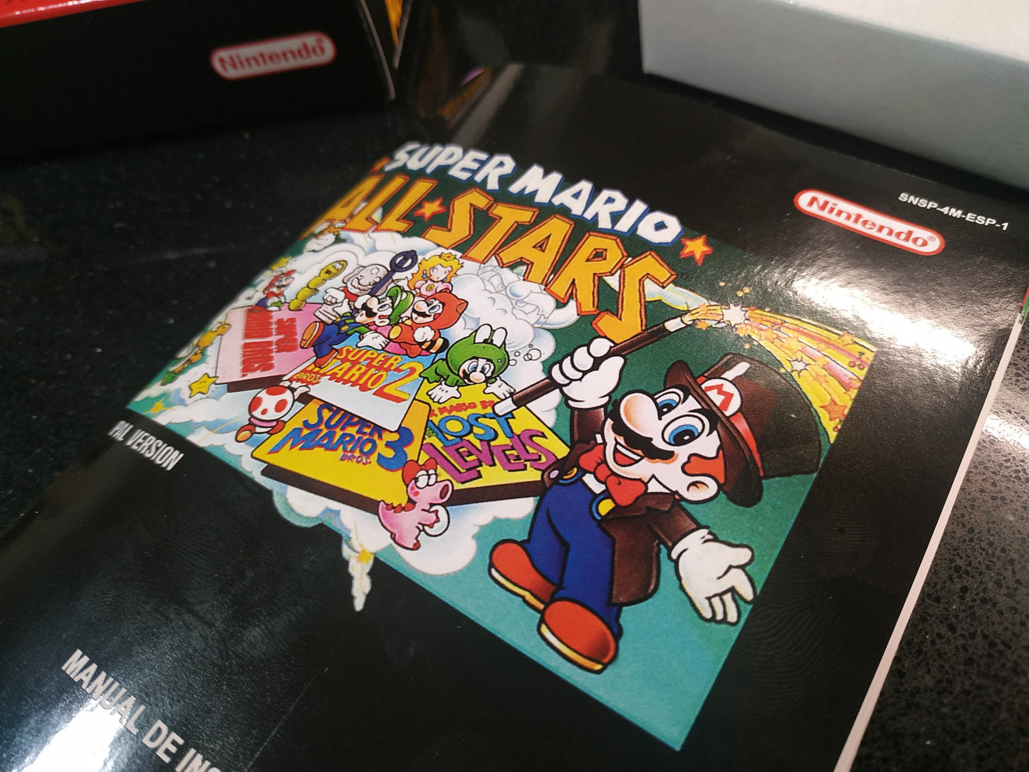 Caja de reemplazo Super Mario All Stars
