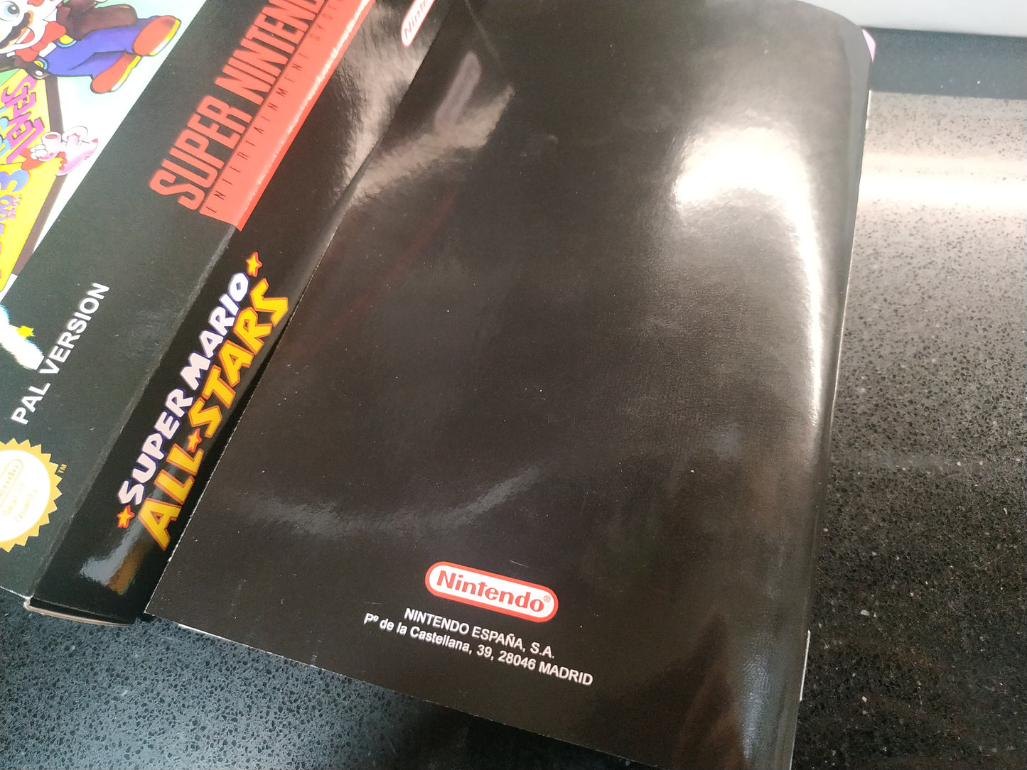 Manual de reemplazo Super Mario All Stars