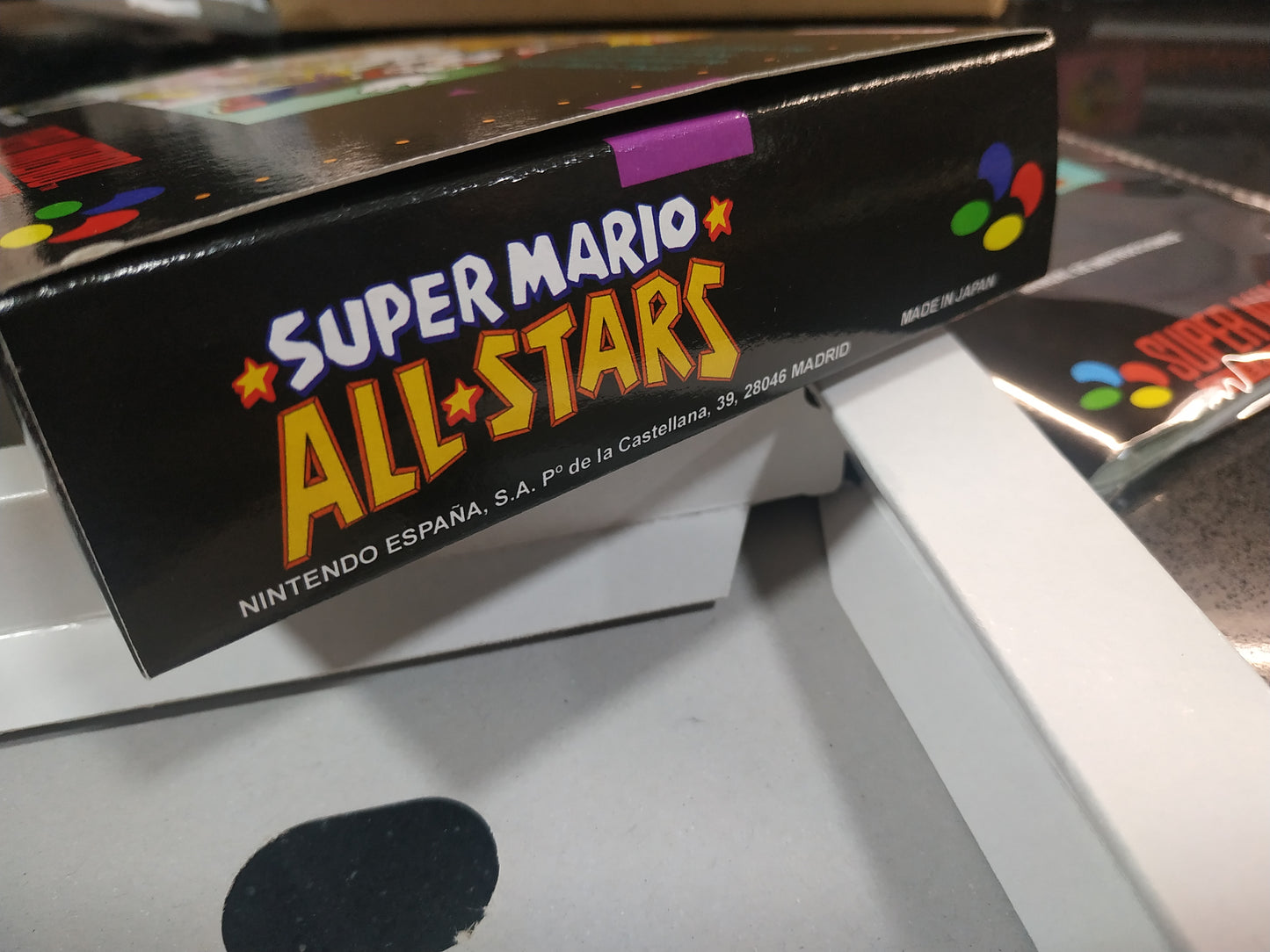Caja de reemplazo Super Mario All Stars