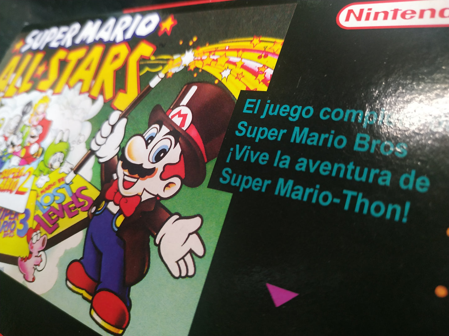 Caja de reemplazo Super Mario All Stars
