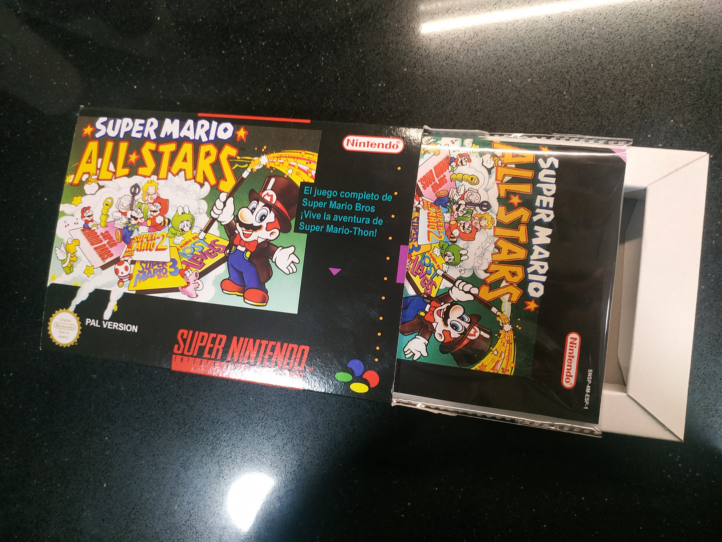 Caja de reemplazo Super Mario All Stars