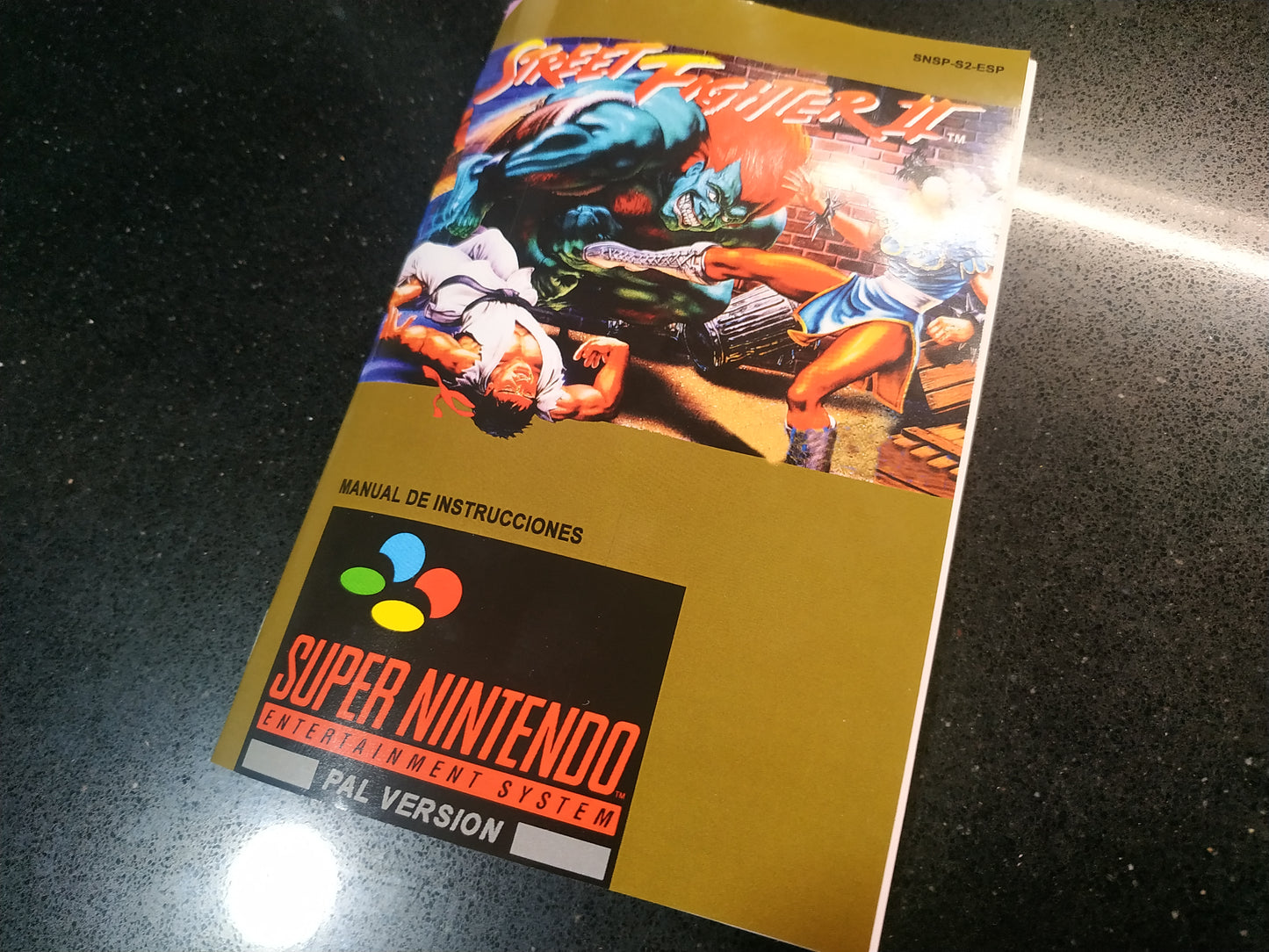 Caja de reemplazo Street Fighter II