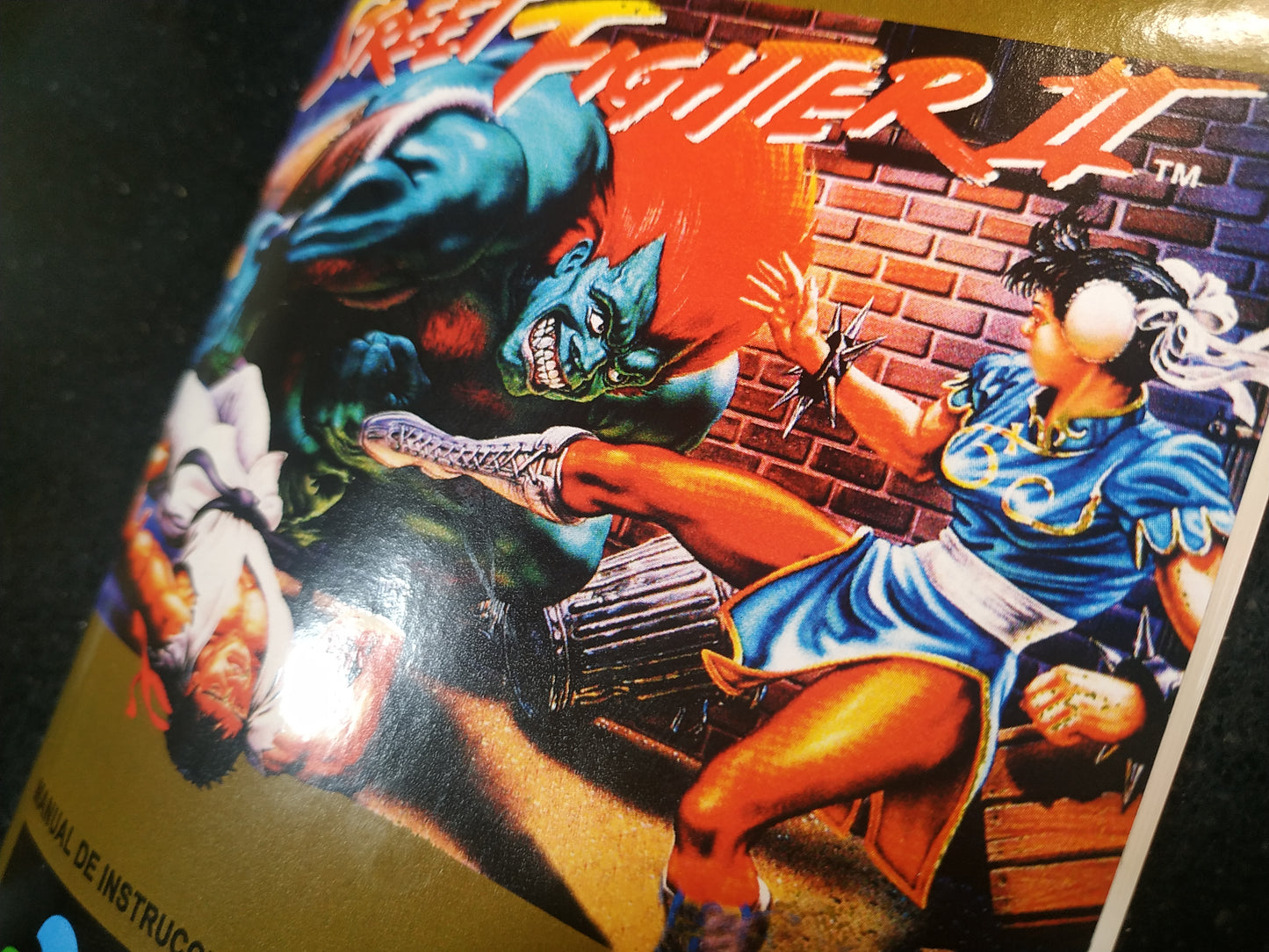Caja de reemplazo Street Fighter II