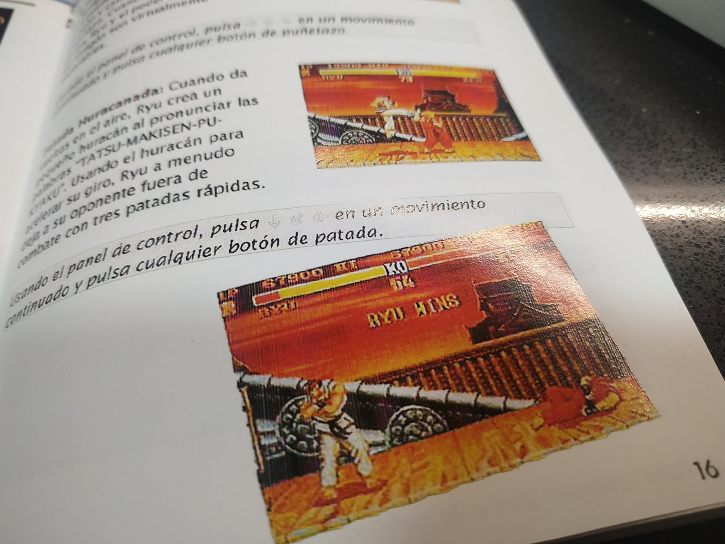 Caja de reemplazo Street Fighter II