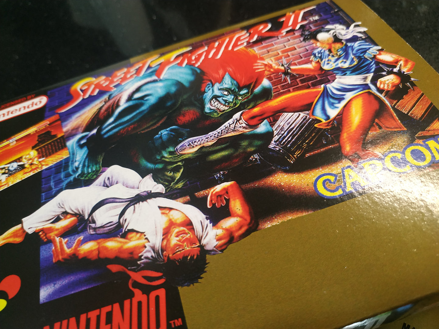 Caja de reemplazo Street Fighter II